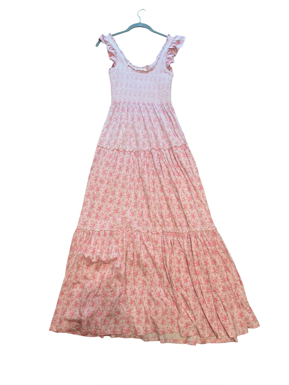 LoveShackFancy Chessie Dress in Rose Patch - Picture 2 of 12